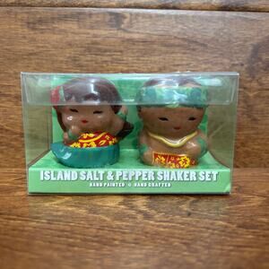 Island Salt and Pepper Shaker Set From Hawaii